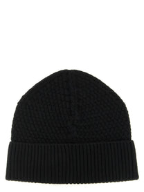 Moncler Basket Stitch Beanie Black