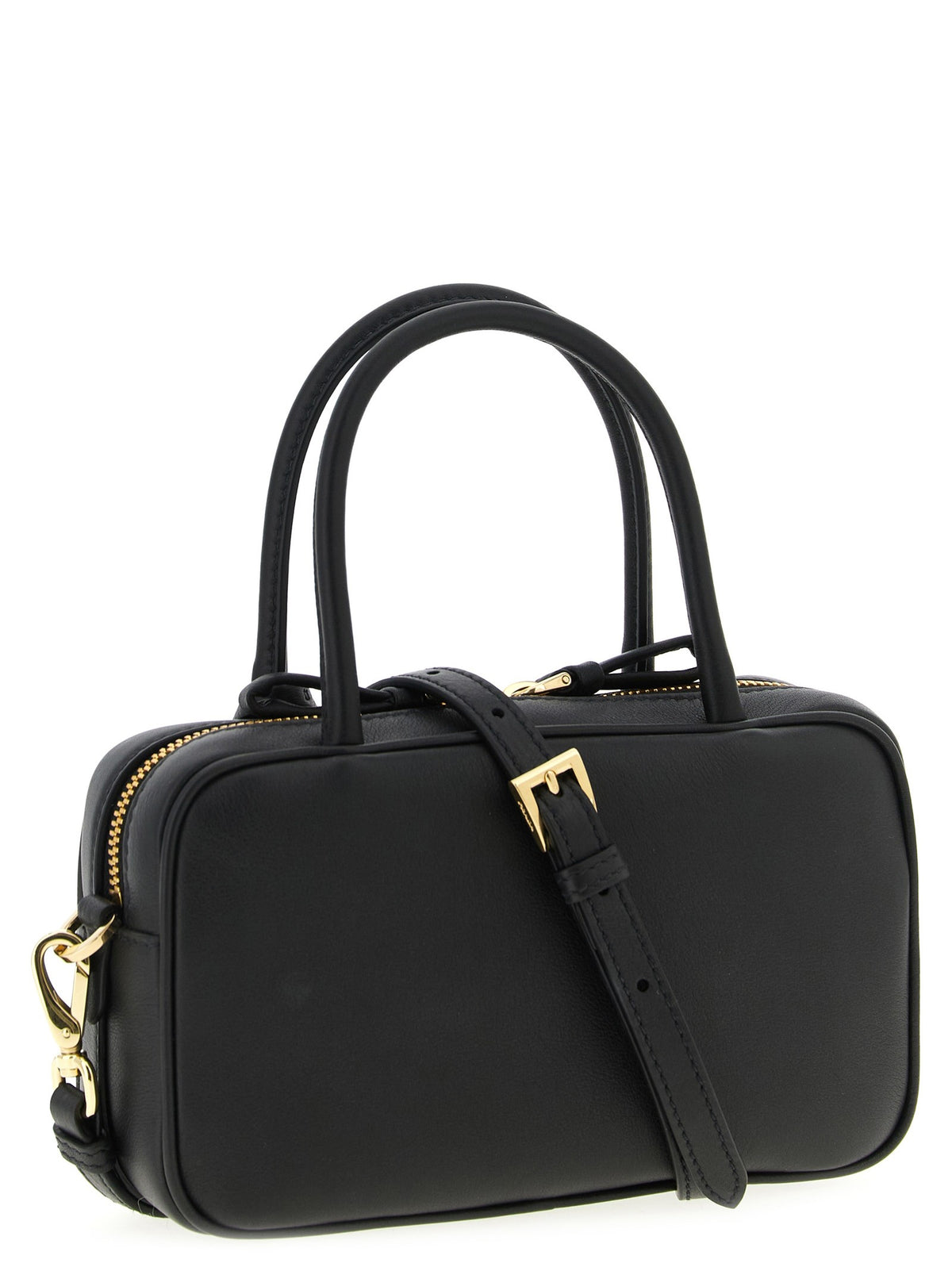 PRADA Bauletto Handbag Black, view 2