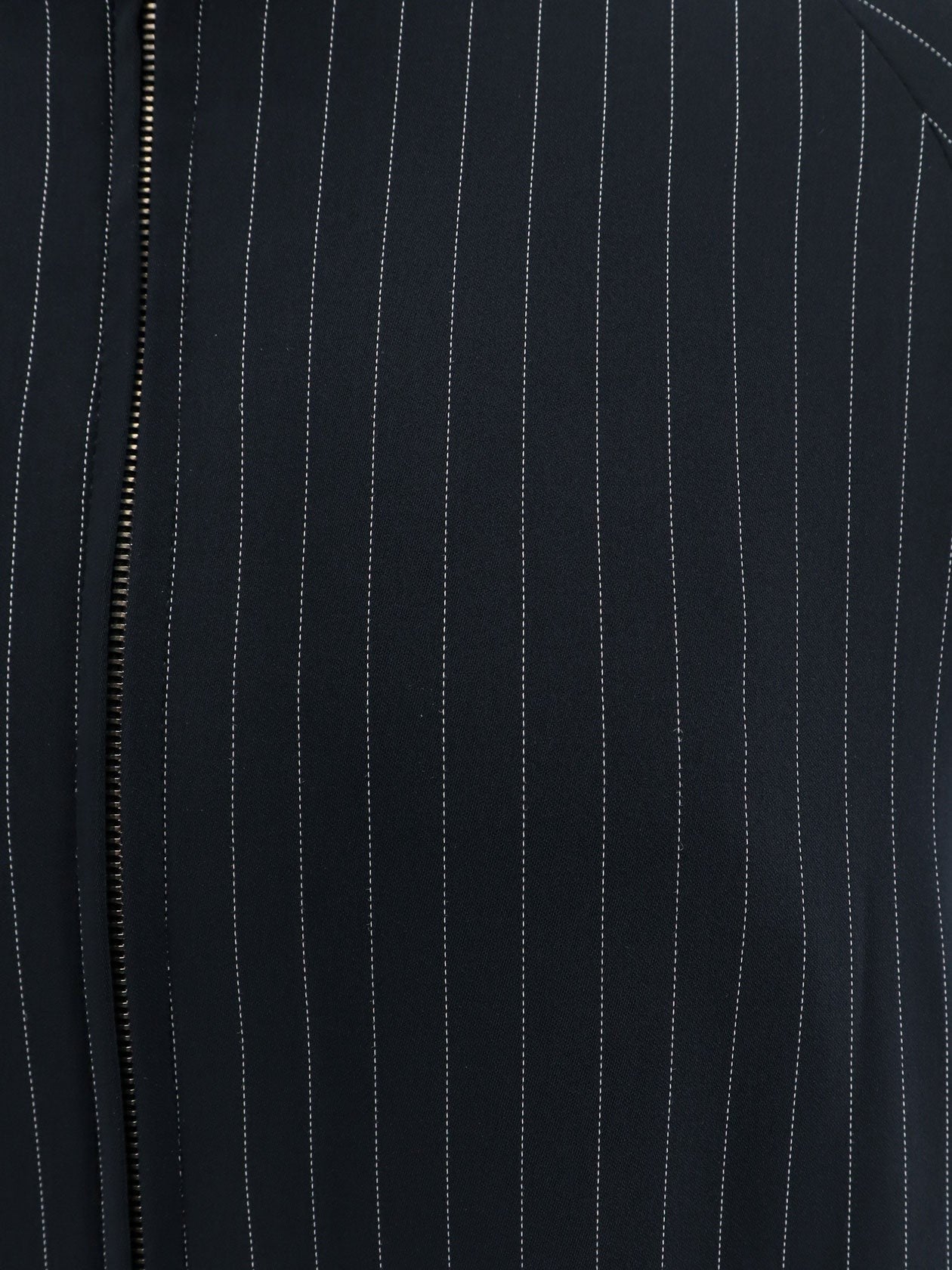 The Frankie Shop Women's Baxter Pinstripe Recycled Material Jacket Blue