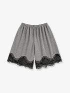 The Frankie Shop Women's Baxter Viscose Bermuda Shorts Grey