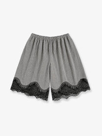 The Frankie Shop Women's Baxter Viscose Bermuda Shorts Grey