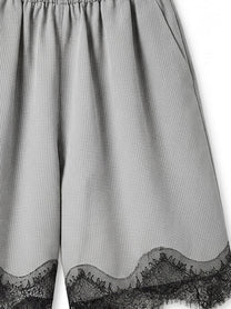 The Frankie Shop Women's Baxter Viscose Bermuda Shorts Grey