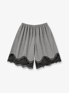 The Frankie Shop Women's Baxter Viscose Bermuda Shorts Grey, view 2