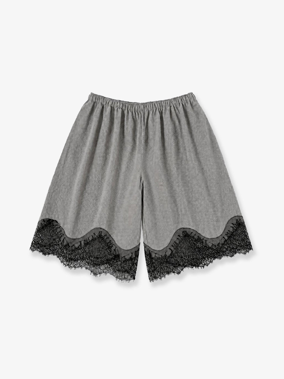 The Frankie Shop Women's Baxter Viscose Bermuda Shorts Grey, view 2