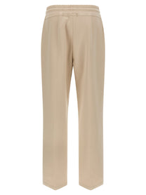 MooRER Bayonne Joggers Beige