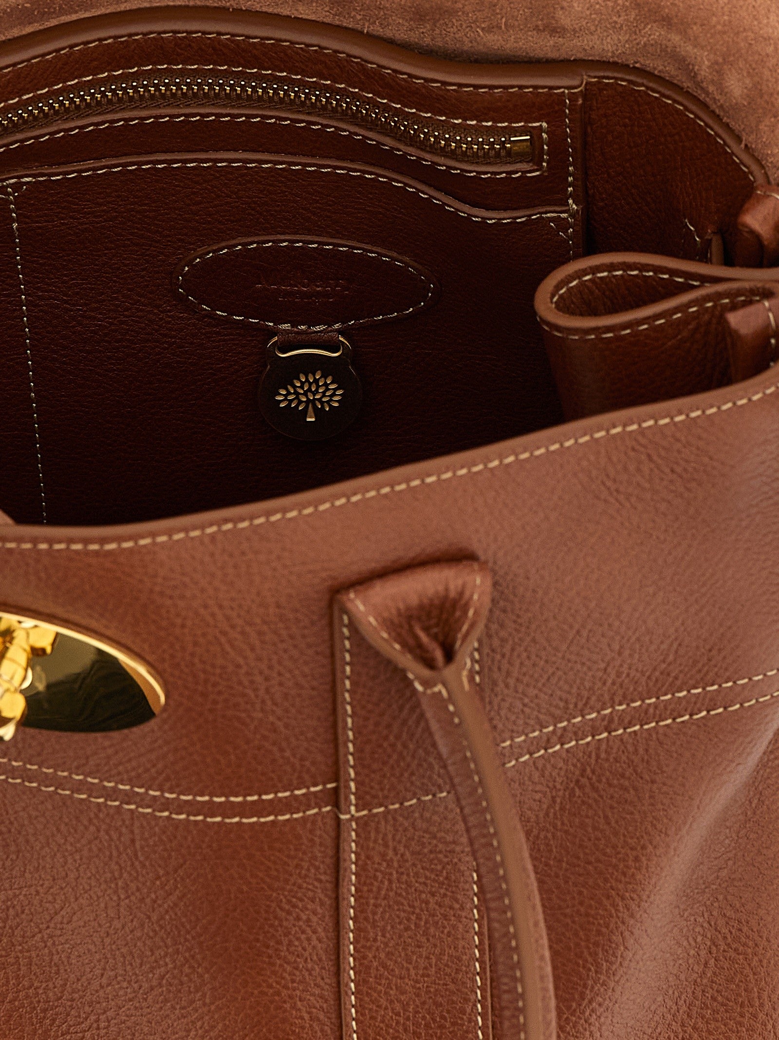 Mulberry Baysweater Shoulder Bag Brown