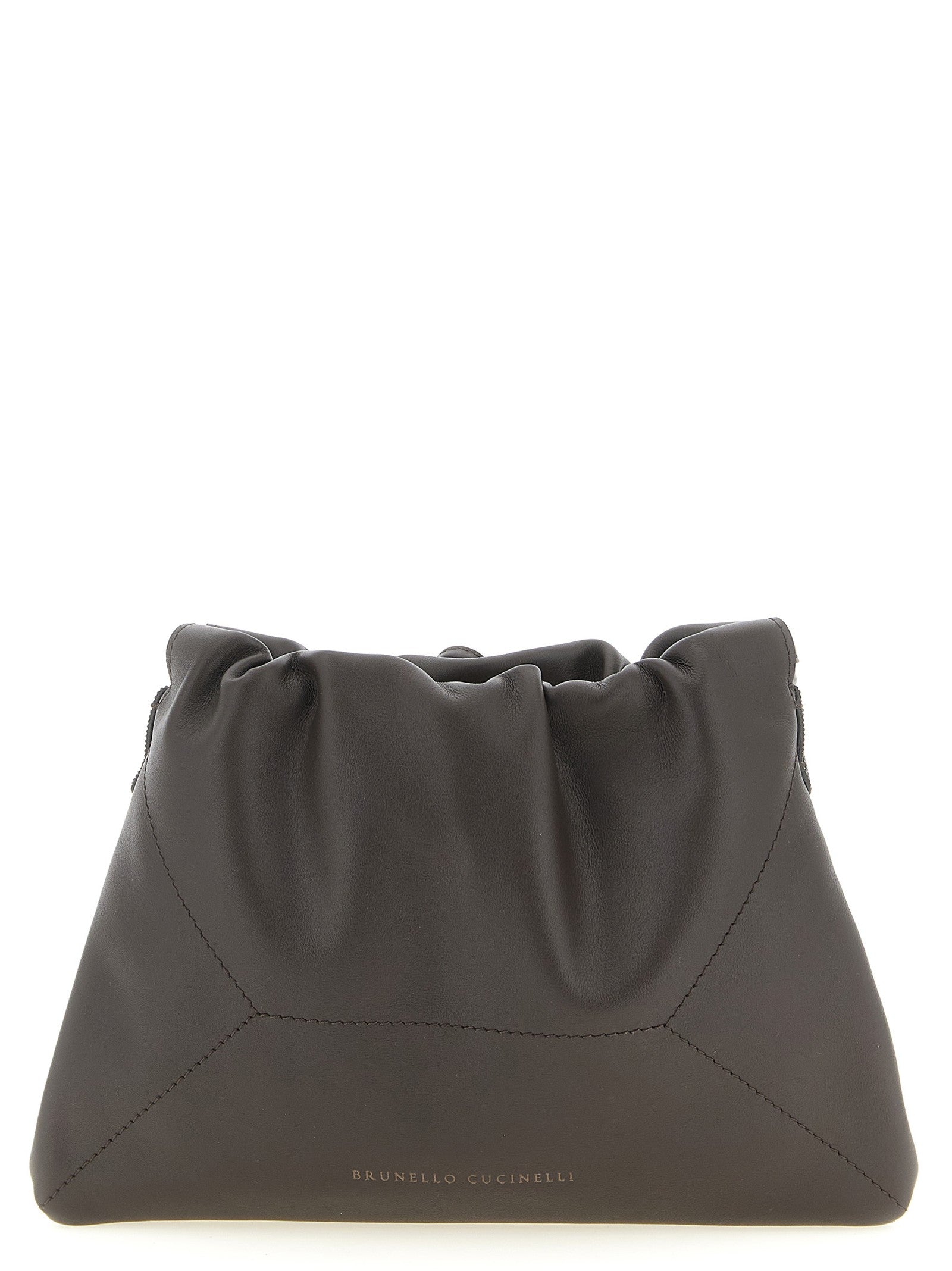 Brunello Cucinelli BC Duo Pouch Brown