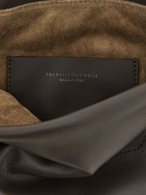 Brunello Cucinelli BC Duo Pouch Brown