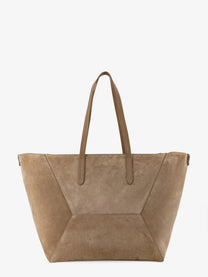 Brunello Cucinelli Women's BC Duo Suede Shoulder Bag Brown