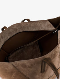 Brunello Cucinelli Women's BC Duo Suede Shoulder Bag Gold