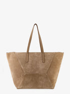 Brunello Cucinelli Women's BC Duo Suede Shoulder Bag Brown, view 3