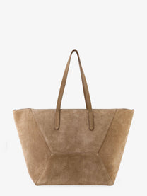 Brunello Cucinelli Women's BC Duo Suede Shoulder Bag Brown