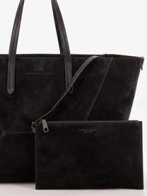 Brunello Cucinelli Women's BC Duo Suede Shoulder Bag Pepe