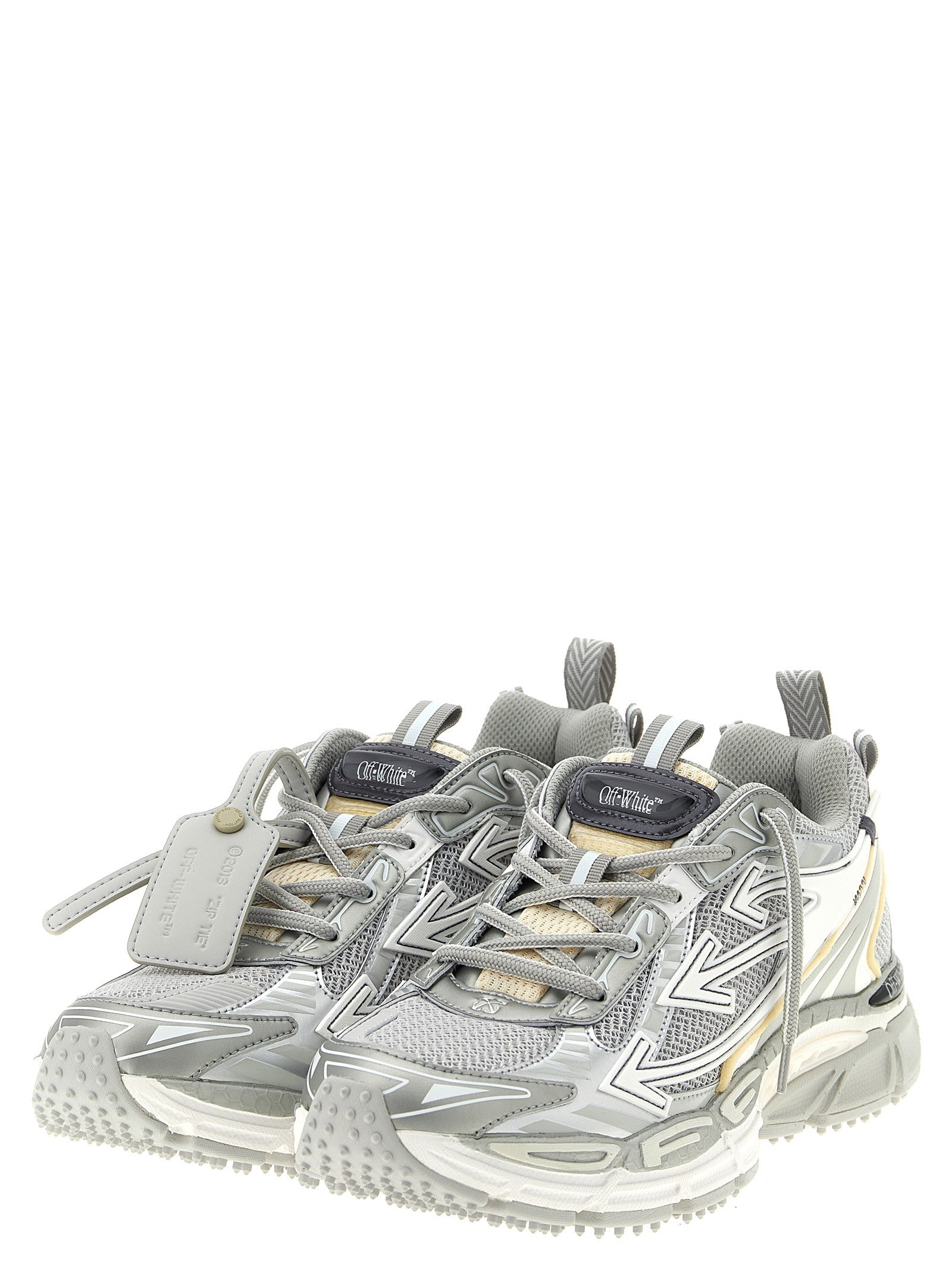 Off-White Be Right Back Sneakers Silver