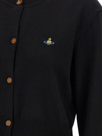 Vivienne Westwood Bea Cropped Cardigan Black