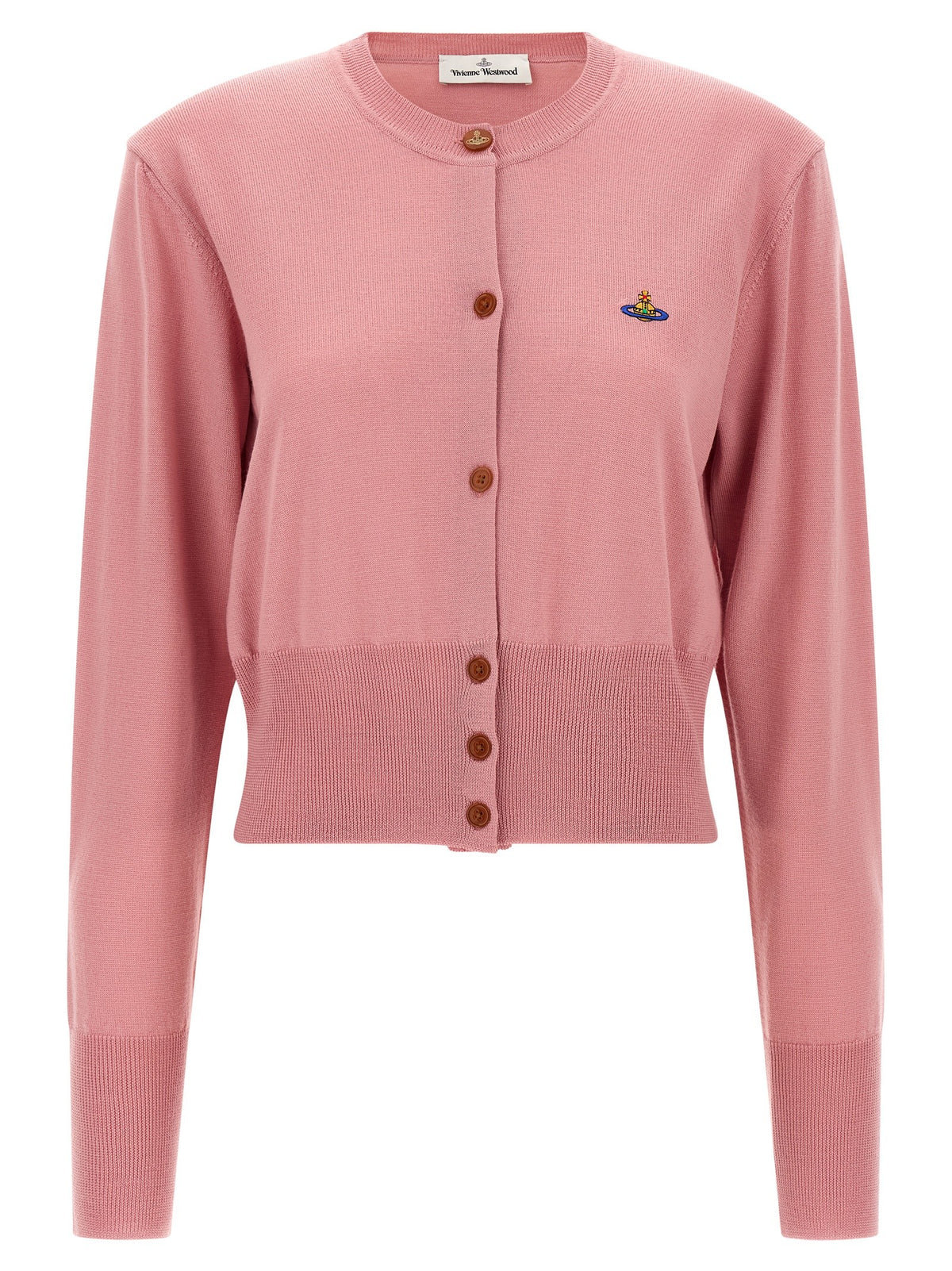 Vivienne Westwood Bea Cropped Cardigan Blue