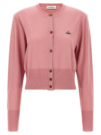 Vivienne Westwood Bea Cropped Cardigan Blue