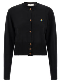 Vivienne Westwood Bea Cropped Cardigan Black