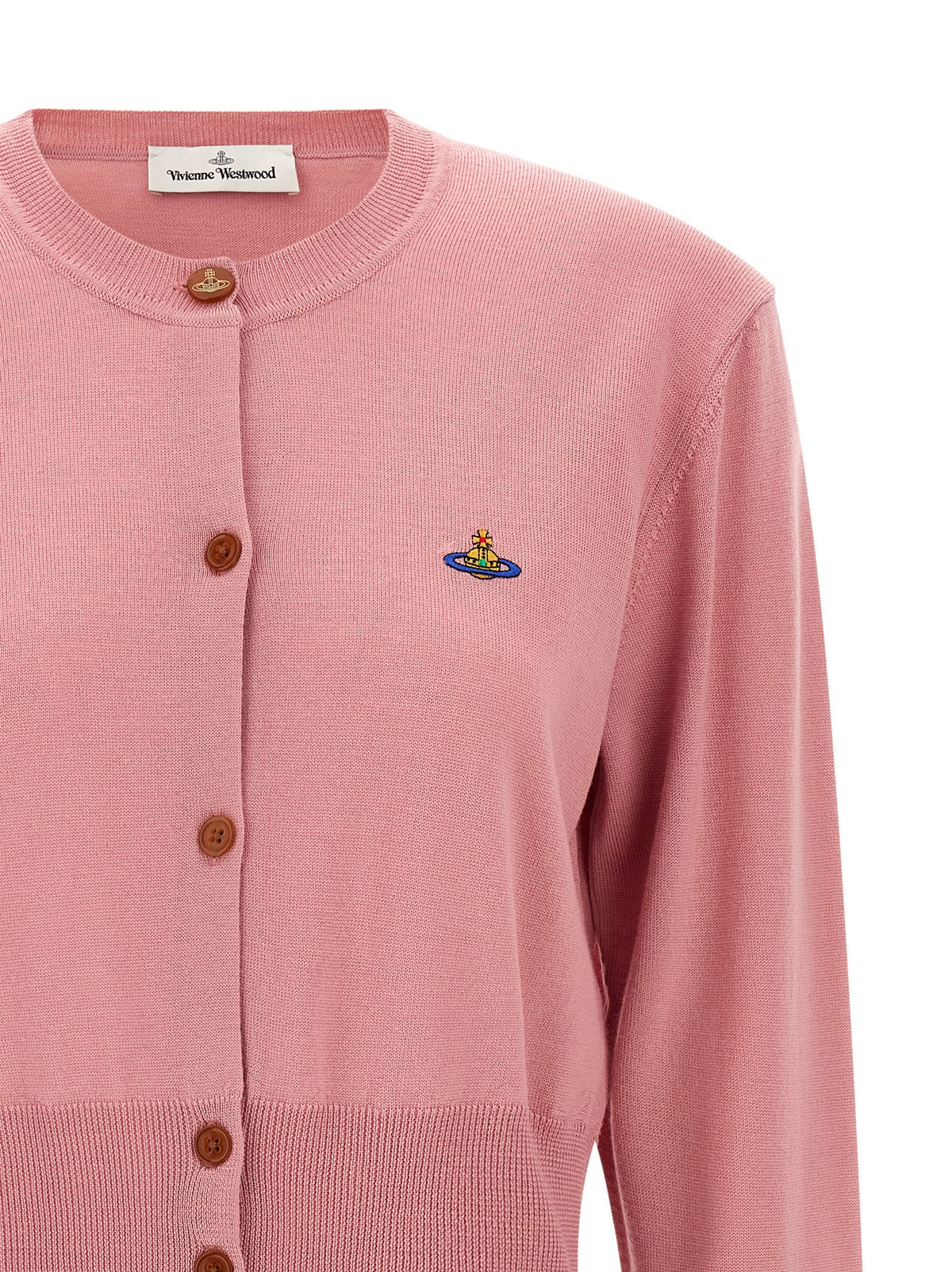 Vivienne Westwood Bea Cropped Cardigan Blue