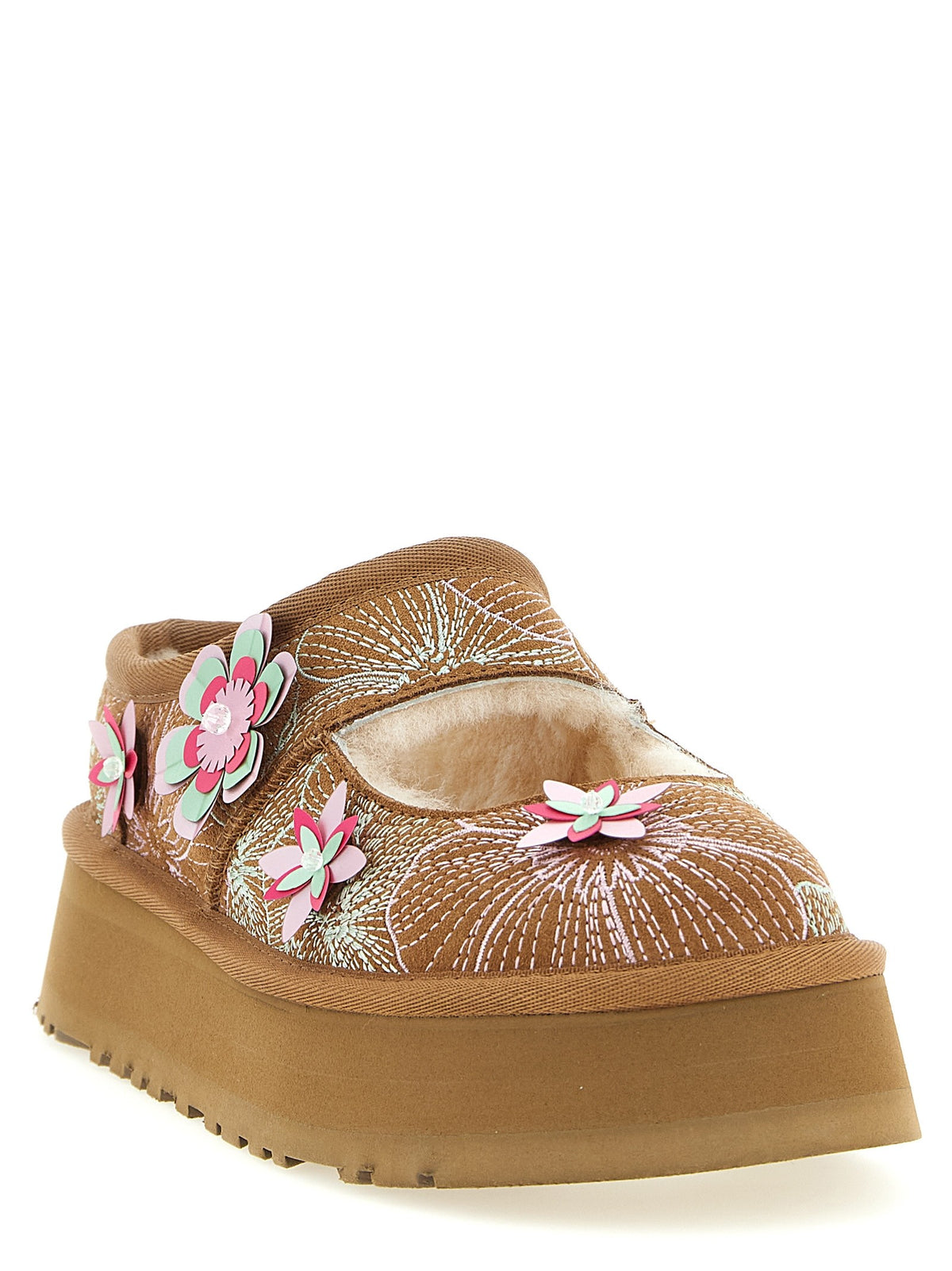 UGG Bea Mary Jane Meadow Sabots Gold, view 2