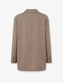 The Frankie Shop Women's Bea Oversized Blazer White