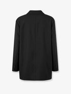 The Frankie Shop Women's Bea Oversized Blazer Black, view 2