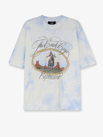 Represent Men's Beach Boys Cotton Blend Shirt Blue