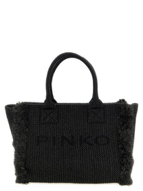 Pinko Beach Large Shopping Bag Black