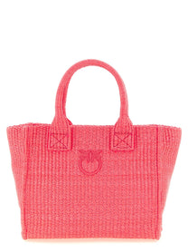 Pinko Beach Mini Shopping Bag Pink