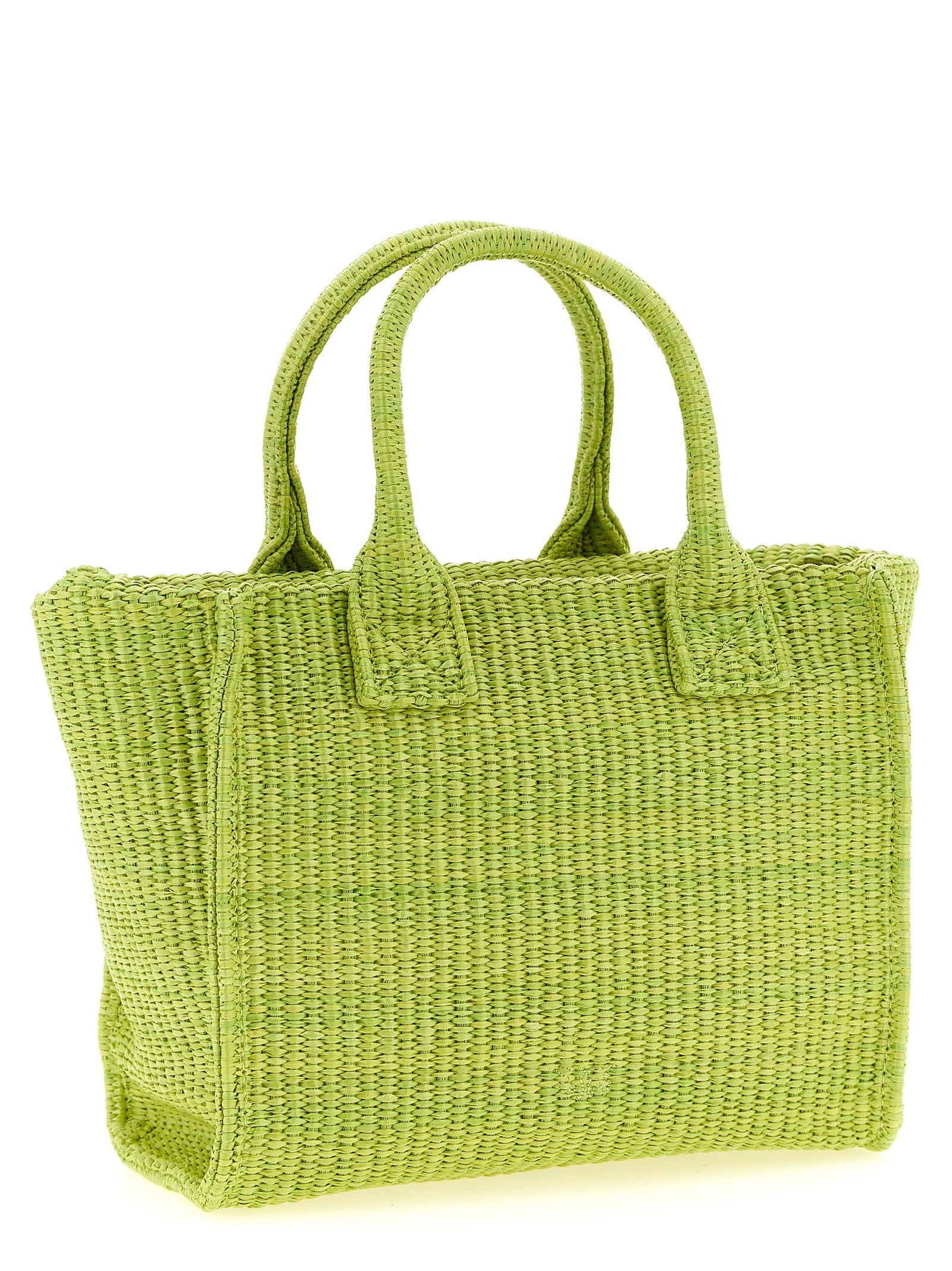 Pinko Beach Mini Shopping Bag Green