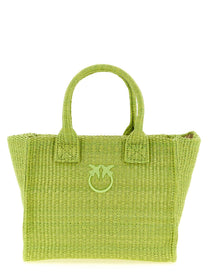 Pinko Beach Mini Shopping Bag Green