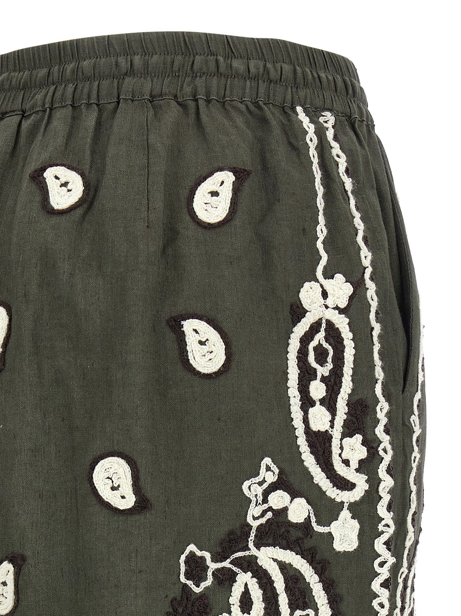 Parosh Shorts Green