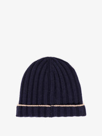 Brunello Cucinelli Men's Beanie Cashmere Hat Beige