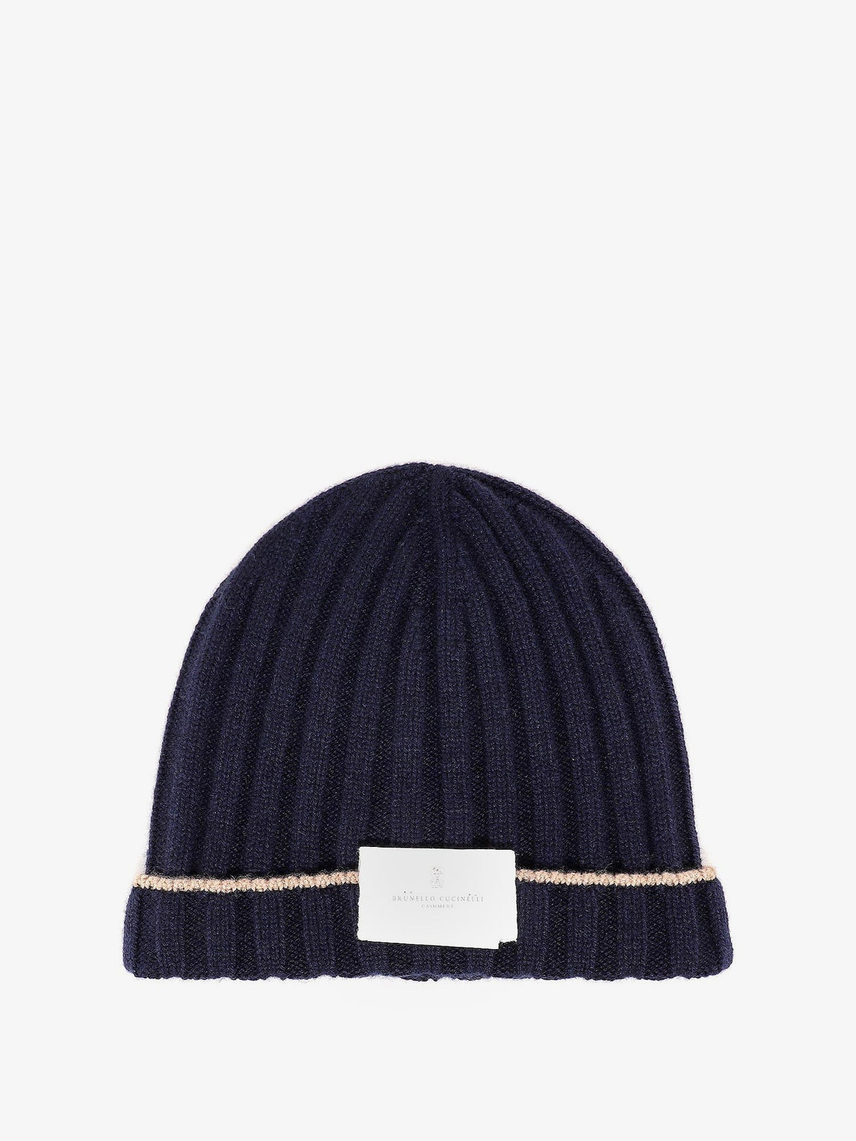 Brunello Cucinelli Men's Beanie Cashmere Hat Beige