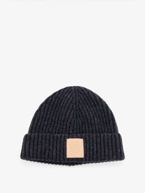 Loewe Women's Beanie Cashmere Hat Black
