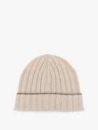 Brunello Cucinelli Men's Beanie Cashmere Hat XBCNES, view 2