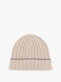 Brunello Cucinelli Men's Beanie Cashmere Hat XBCNES