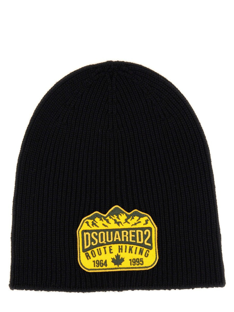 Dsquared2 Men's Beanie Hat Black Dsquared2
