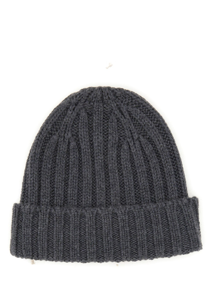 ASPESI Women's Beanie Hat Grey ASPESI