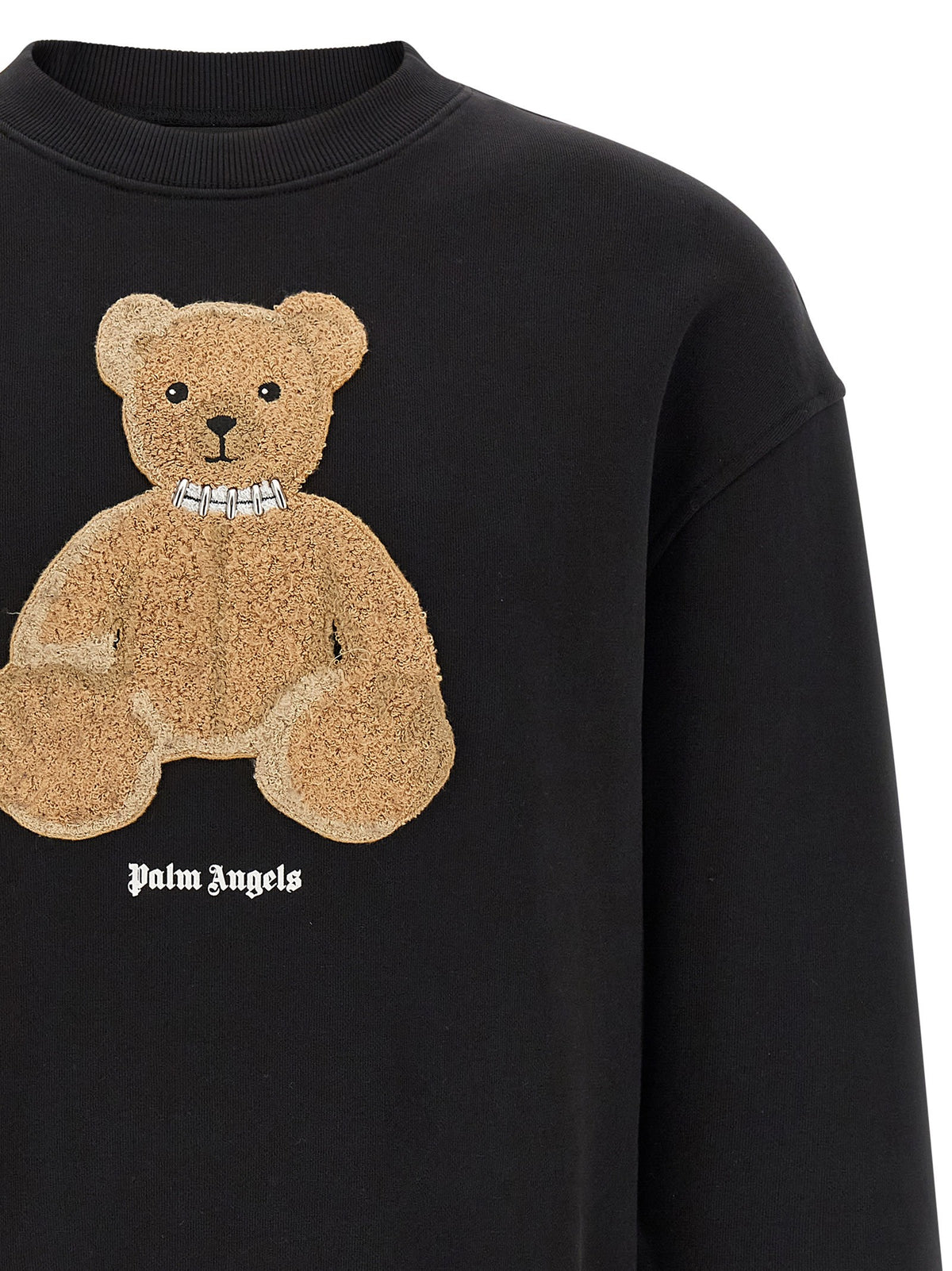 Palm Angels Bear Sweatshirt Black, view 3
