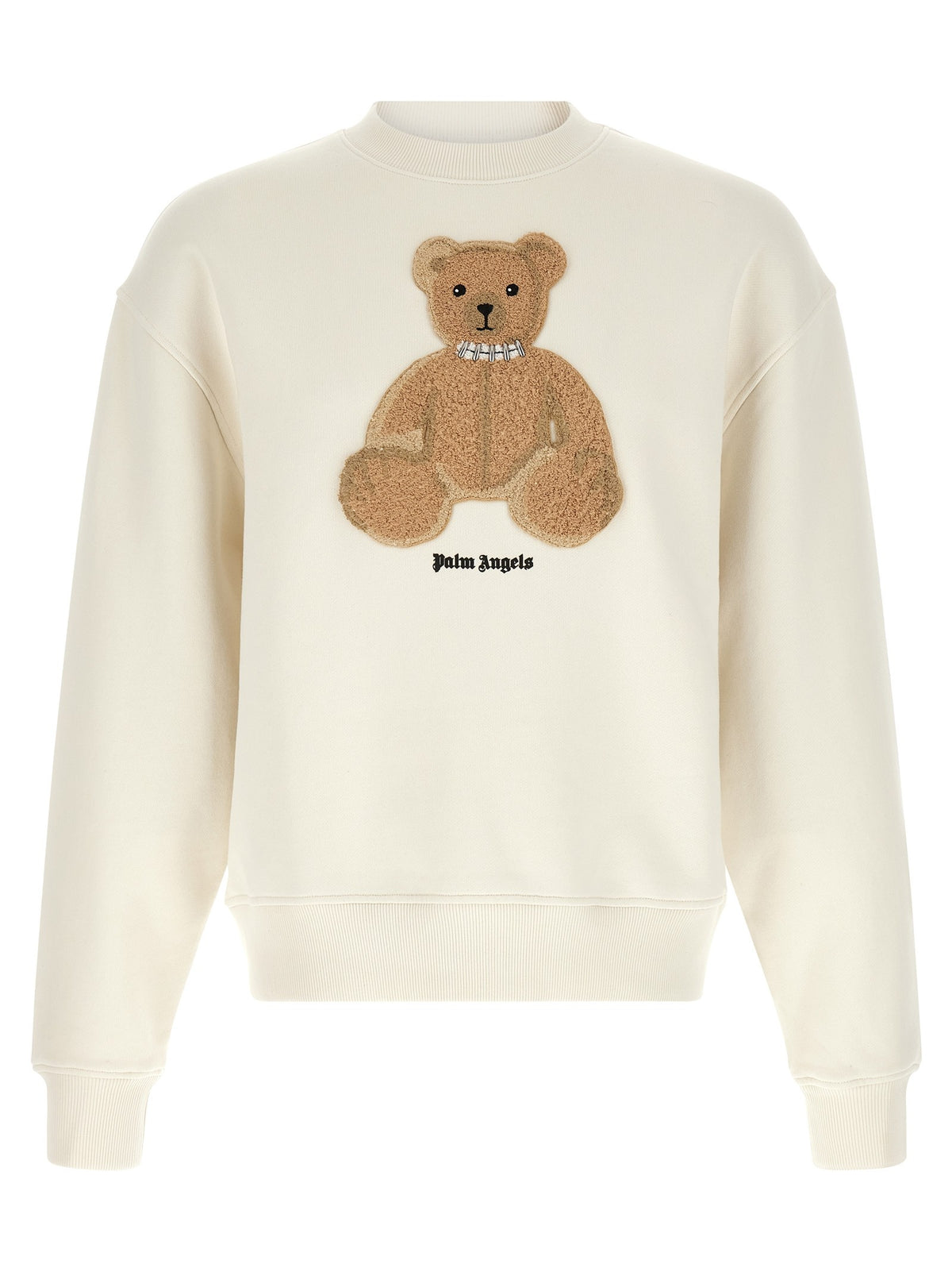 Palm Angels Bear Sweatshirt White