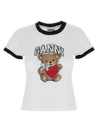 Ganni Bear Shirt White