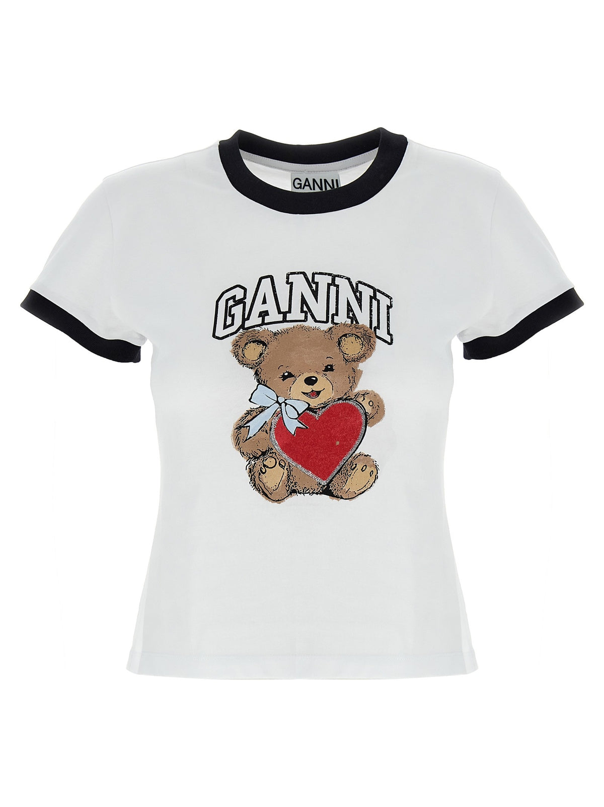 Ganni Bear Shirt White