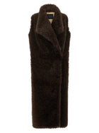 B&amp;B Couture Bear Vest Brown