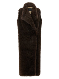B&amp;B Couture Bear Vest Brown