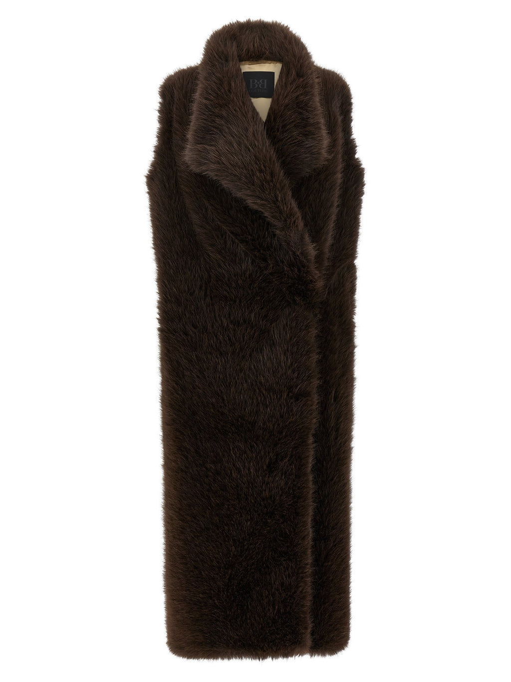 B&amp;B Couture Bear Vest Brown