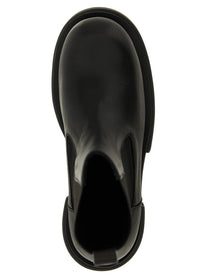 Rick Owens Beatle Bogun Ankle Boots Black