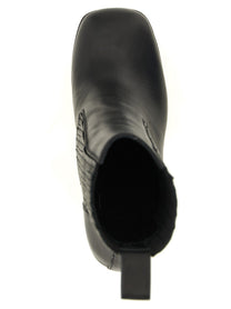Rick Owens Beatle Kiss Ankle Boots Black
