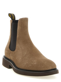 Doucal's Beatles Ankle Boots Beige