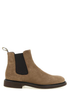 Doucal's Beatles Ankle Boots Beige